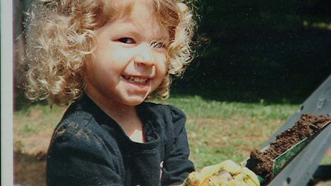 Child sexual abuse survivor Kilah Davenport as a child