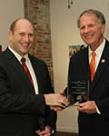 RAINN founder Scott Berkowitz and Representative Ted Poe who received RAINN's 2012 Crime Fighter Award