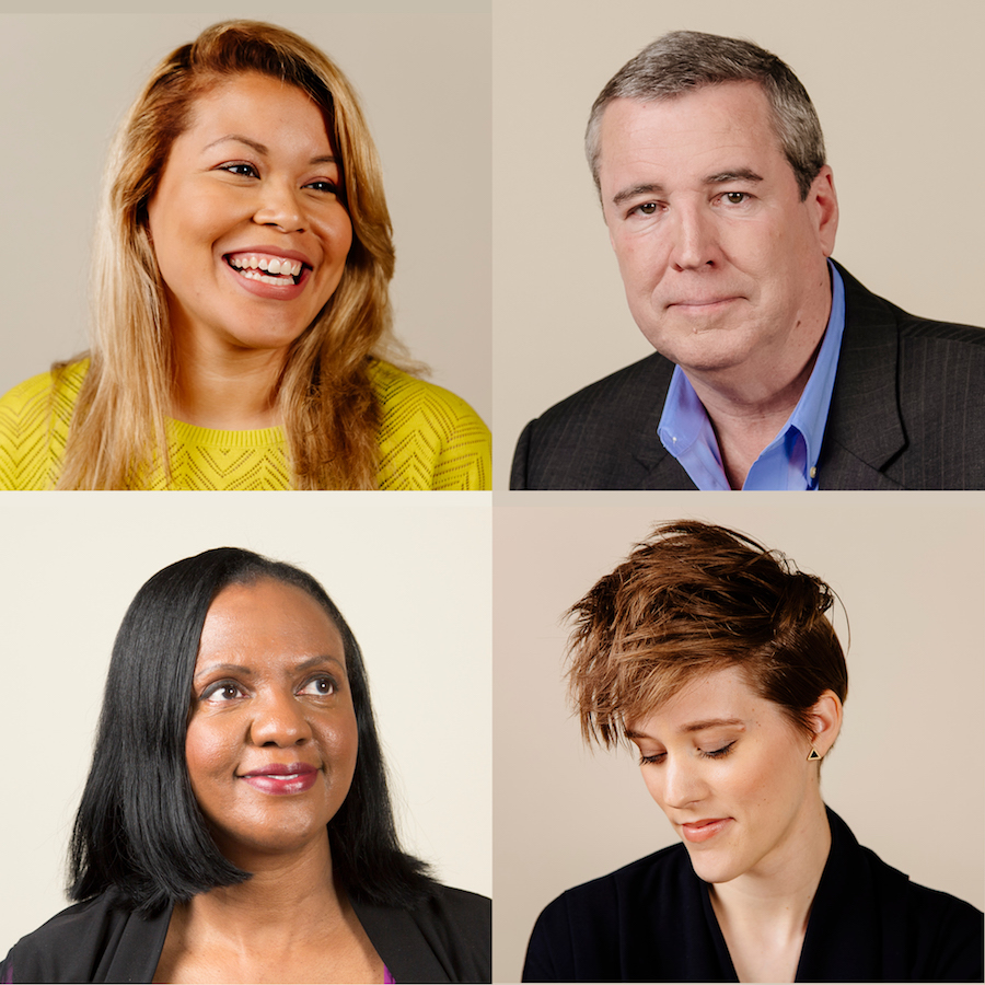 Portraits of four sexual assault survivors: Juliana, Kieth, Debra, and Lucy. They each discuss recovery from sexual assault. 